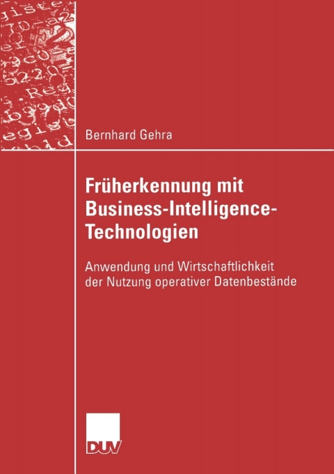 Cover image for book Früherkennung mit Business-Intelligence-Technologien