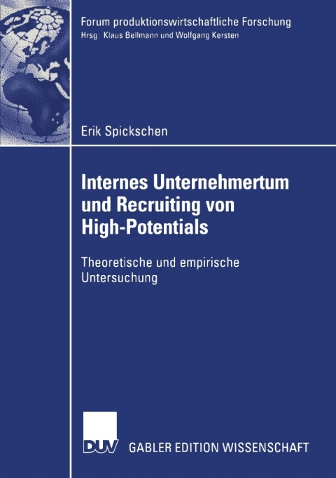 Cover image for book Internes Unternehmertum und Recruiting von High-Potentials