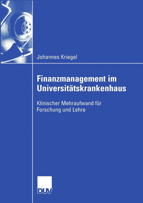 Cover image for book Finanzmanagement im Universitätskrankenhaus