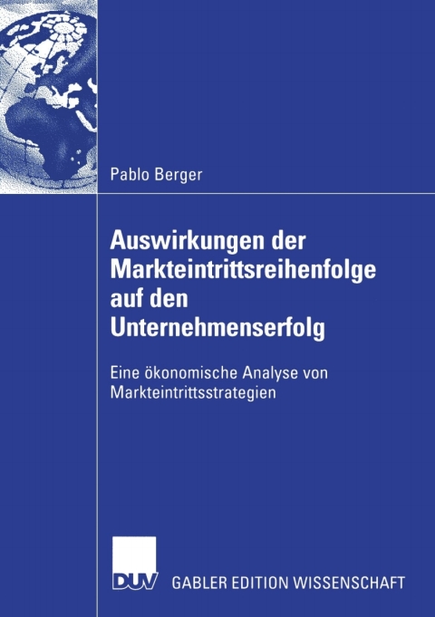 Cover image for book Auswirkungen der Markteintrittsreihenfolge auf den Unternehmenserfolg