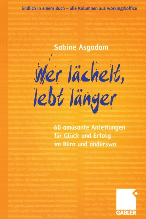 Cover image for book Wer lächelt, lebt länger