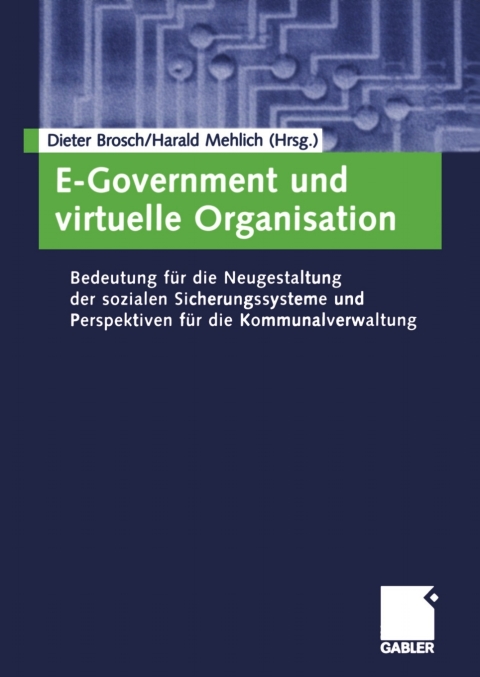 Cover image for book E-Government und virtuelle Organisation