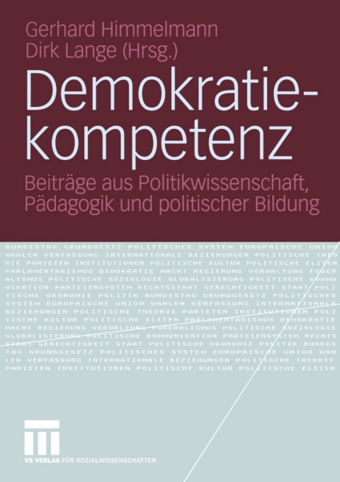 Cover image for book Demokratiekompetenz