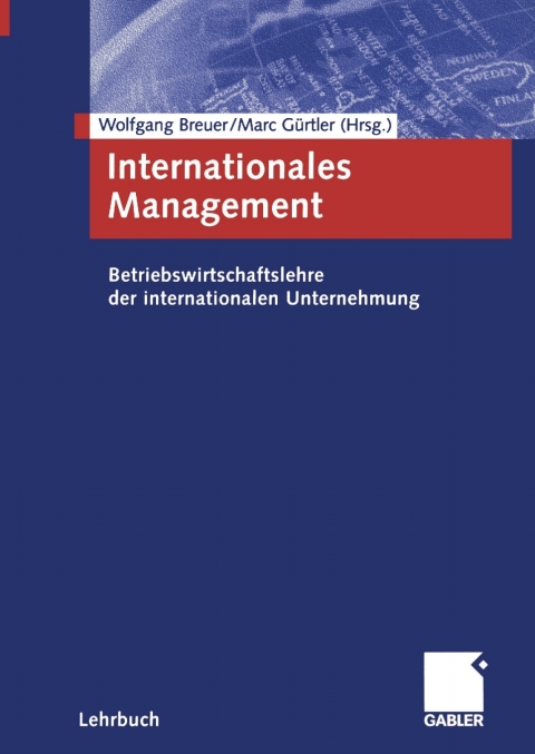 Cover image for book Internationales Management