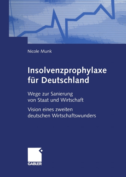 Cover image for book Insolvenzprophylaxe für Deutschland