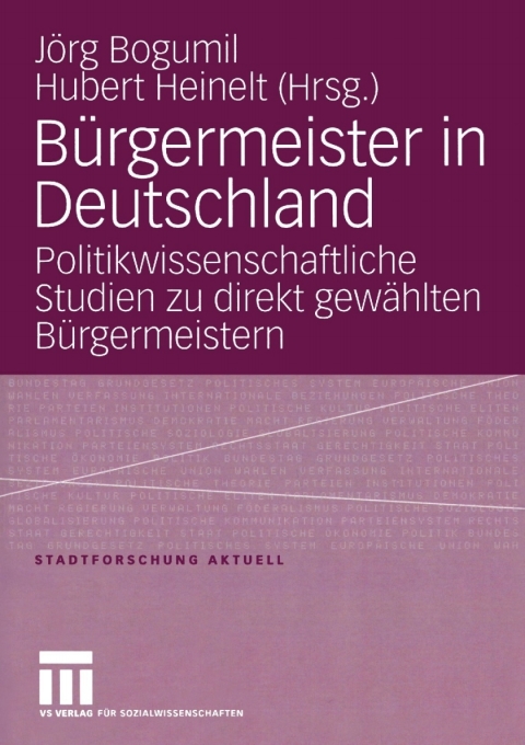 Cover image for book Bürgermeister in Deutschland