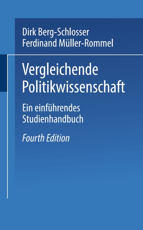 Cover image for book Vergleichende Politikwissenschaft