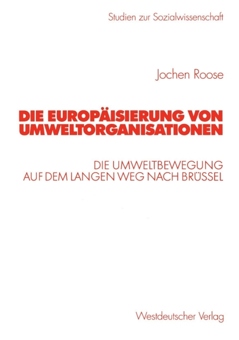 Cover image for book Die Europäisierung von Umweltorganisationen