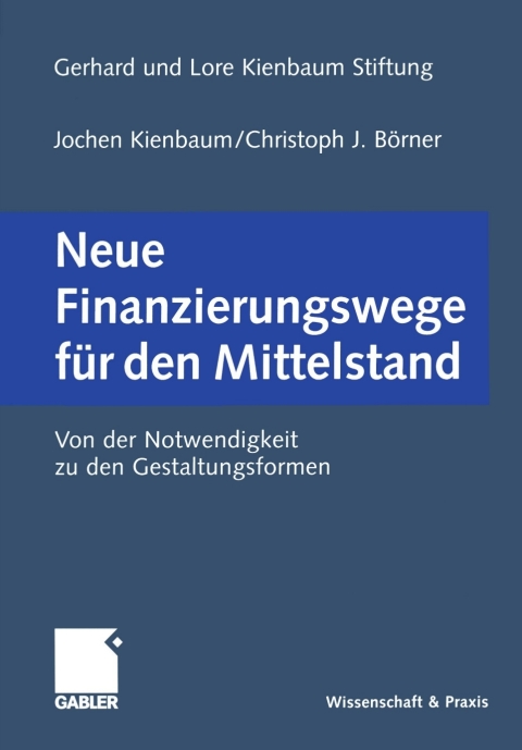 Cover image for book Neue Finanzierungswege für den Mittelstand
