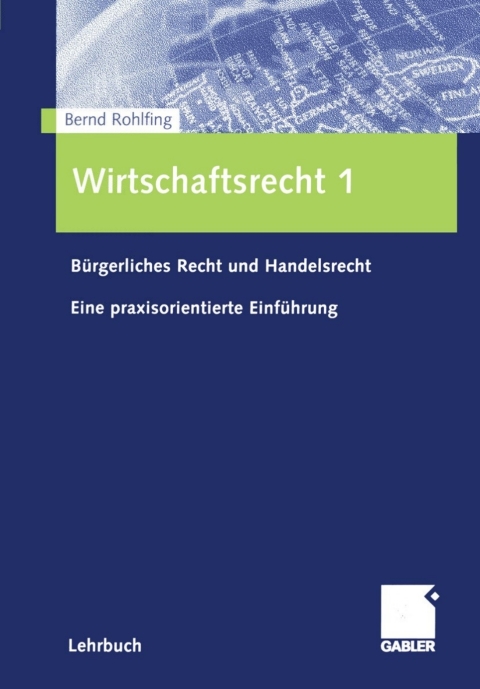 Cover image for book Wirtschaftsrecht 1