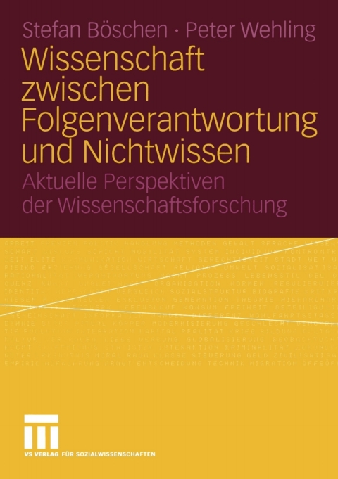 Cover image for book Wissenschaft zwischen Folgenverantwortung und Nichtwissen