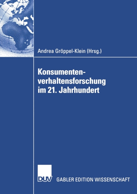 Cover image for book Konsumentenverhaltensforschung im 21. Jahrhundert