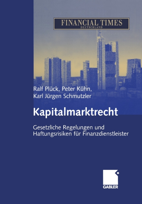 Cover image for book Kapitalmarktrecht