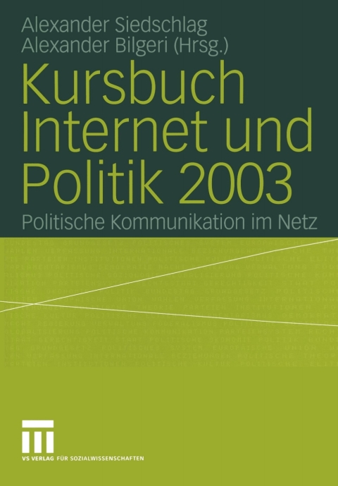Cover image for book Kursbuch Internet und Politik 2003