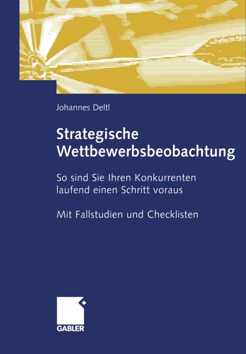 Cover image for book Strategische Wettbewerbsbeobachtung