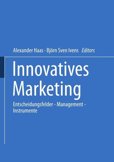 Cover image for book Innovatives Marketing