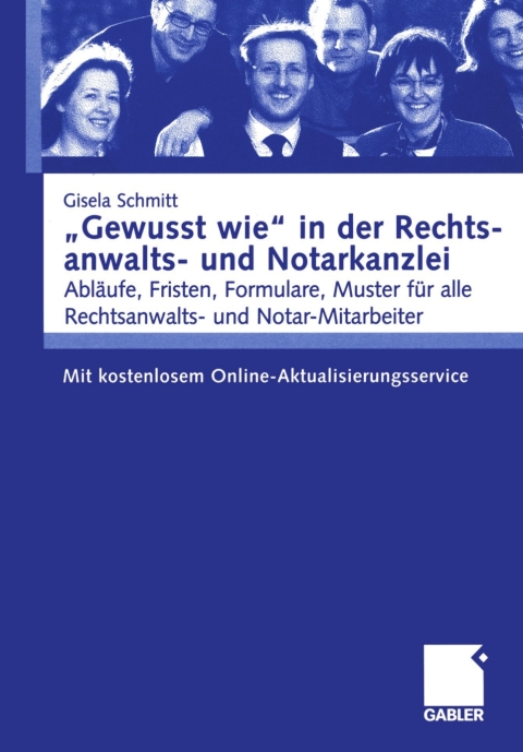Cover image for book „Gewusst wie“ in der Rechtsanwalts- und Notarkanzlei