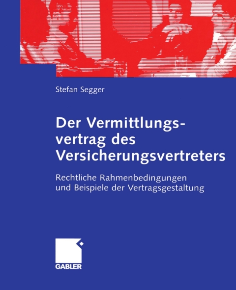Cover image for book Der Vermittlungsvertrag des Versicherungsvertreters