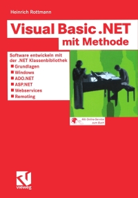 صورة الغلاف: Visual Basic .NET mit Methode 9783528058654