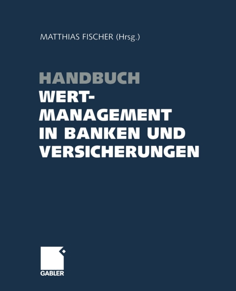 Cover image for book Handbuch Wertmanagement in Banken und Versicherungen