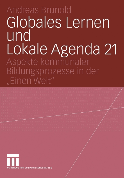 Cover image for book Globales Lernen und Lokale Agenda 21