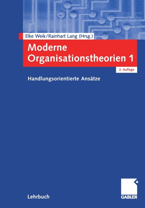 Cover image for book Moderne Organisationstheorien 1