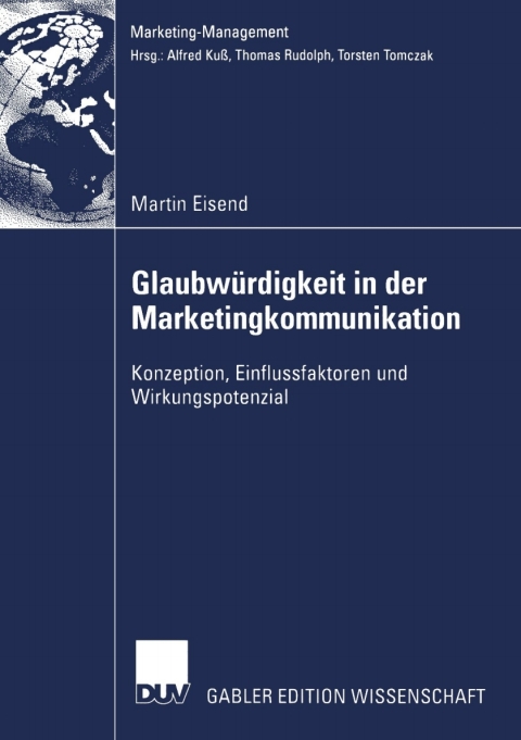 Cover image for book Glaubwürdigkeit in der Marketingkommunikation