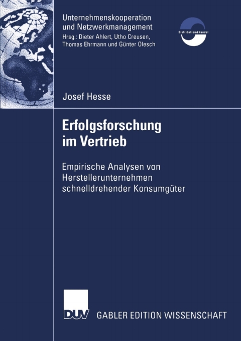 Cover image for book Erfolgsforschung im Vertrieb