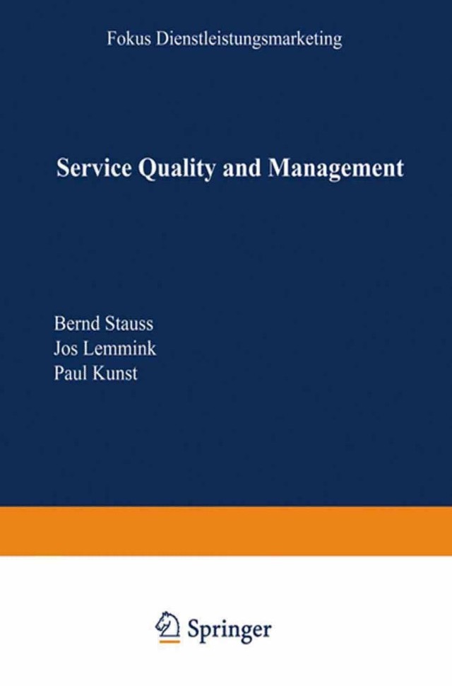 Service Quality and Management