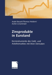 Cover image: Zinsprodukte in Euroland 9783409122894
