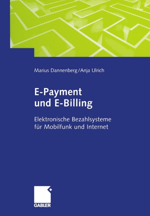 Cover image for book E-Payment und E-Billing
