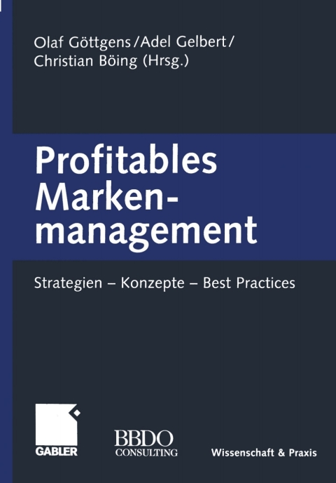 Cover image for book Profitables Markenmanagement