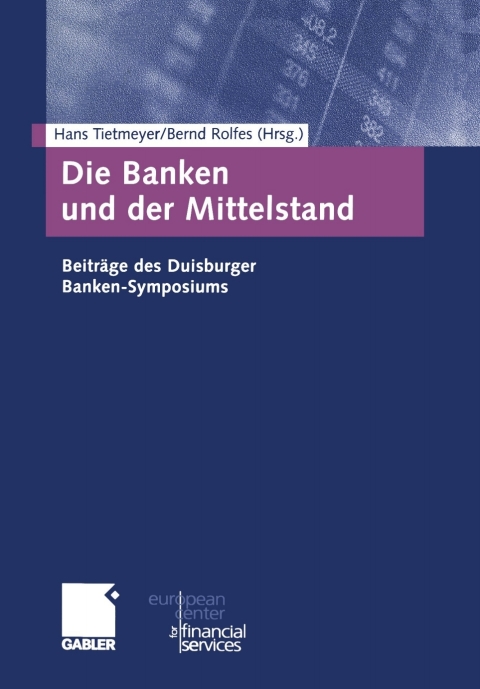 Cover image for book Die Banken und der Mittelstand