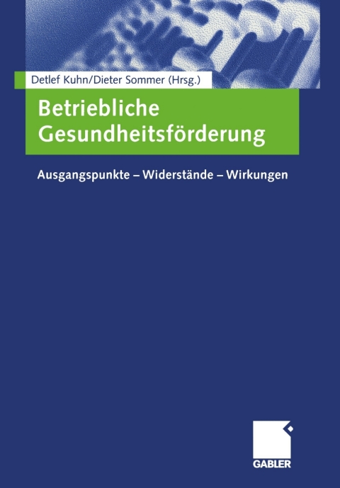 Cover image for book Betriebliche Gesundheitsförderung