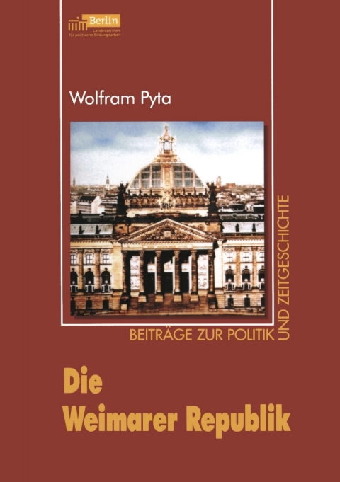 Cover image for book Die Weimarer Republik