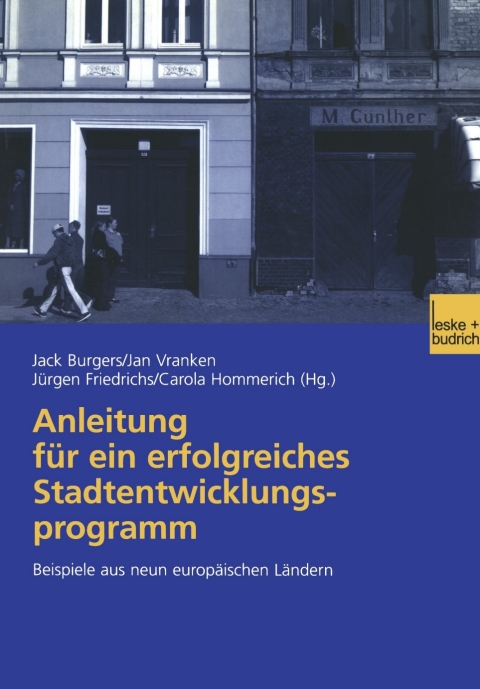 Cover image for book Anleitung für ein erfolgreiches Stadtentwicklungsprogramm