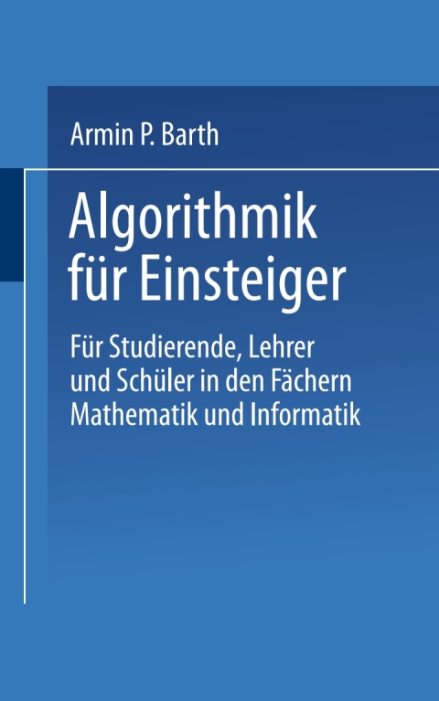Cover image for book Algorithmik für Einsteiger