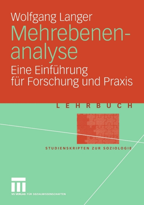 Cover image for book Mehrebenenanalyse