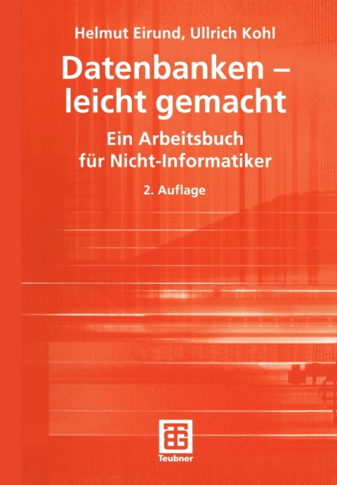 Cover image for book Datenbanken - leicht gemacht