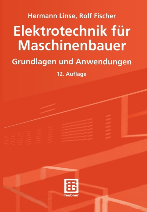 Cover image for book Elektrotechnik für Maschinenbauer