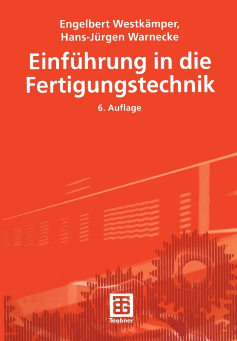 Cover image for book Einführung in die Fertigungstechnik
