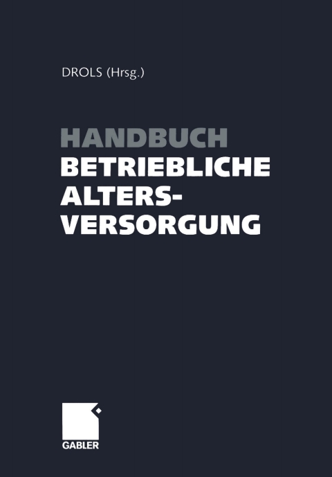 Cover image for book Handbuch betriebliche Altersversorgung
