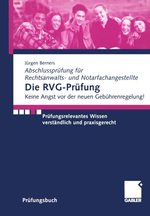 Cover image for book Die RVG-Prüfung