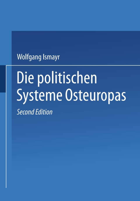Cover image for book Die politischen Systeme Osteuropas