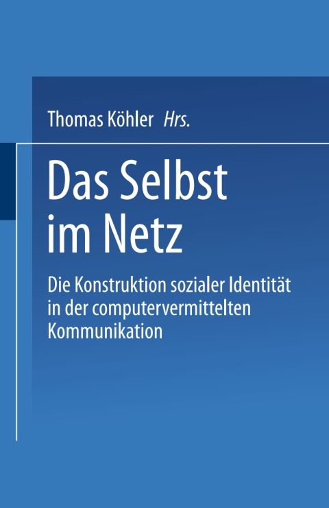 Cover image for book Das Selbst im Netz