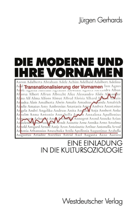 Cover image for book Die Moderne und ihre Vornamen