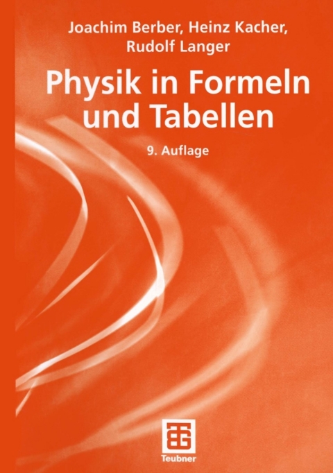 Cover image for book Physik in Formeln und Tabellen