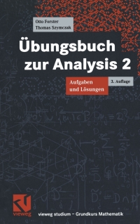 Omslagafbeelding: Übungsbuch zur Analysis 2 3rd edition 9783528272739
