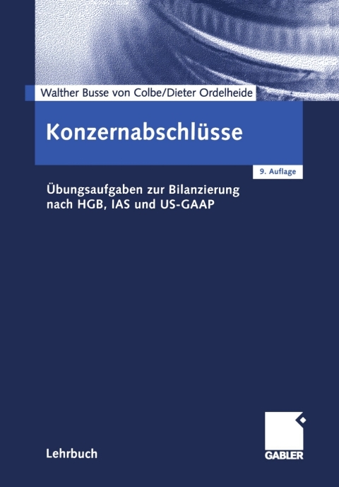 Cover image for book Konzernabschlüsse