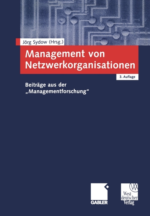 Cover image for book Management von Netzwerkorganisationen
